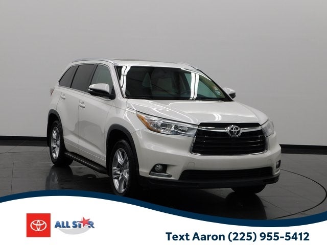 Used 2016 Toyota Highlander Limited with VIN 5TDYKRFH8GS139413 for sale in Baton Rouge, LA